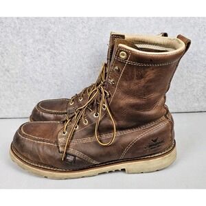 Thorogood 8" American Heritage Steel Toe Boot 804-4378 MADE IN USA Mens Sz 11 2E
